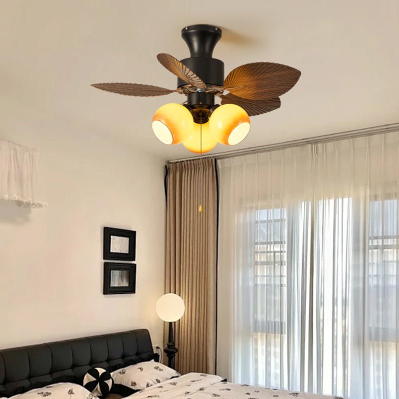 Vintage Leaf Ceiling Fan Light - Vakkerlight