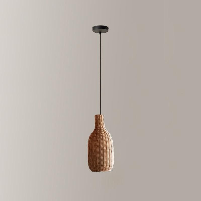 Vintage Rattan Pendant Lamp - Vakkerlight