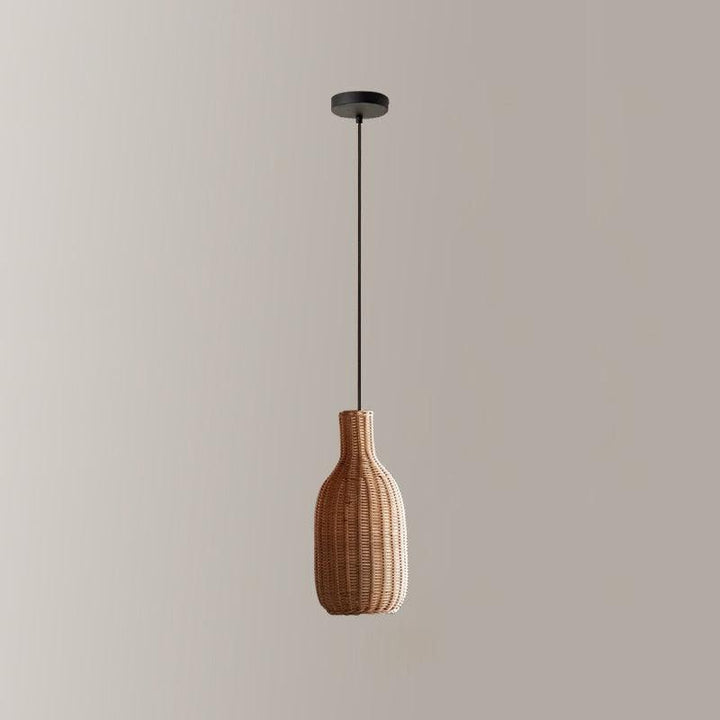 Vintage Rattan Pendant Lamp - Vakkerlight