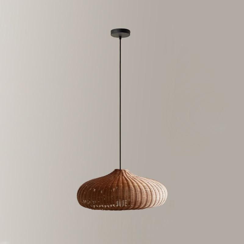 Vintage Rattan Pendant Lamp - Vakkerlight