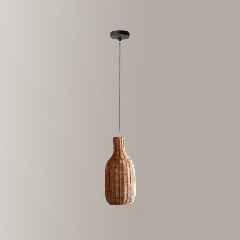 Vintage Rattan Pendant Lamp - Vakkerlight