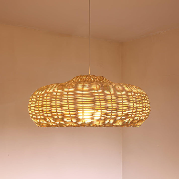 Vintage Rattan Pendant Lamp - Vakkerlight