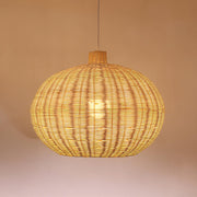 Vintage Rattan Pendant Lamp - Vakkerlight