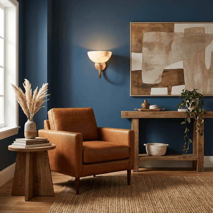 Virelle Alabaster Bowl Wall Sconce - Vakkerlight
