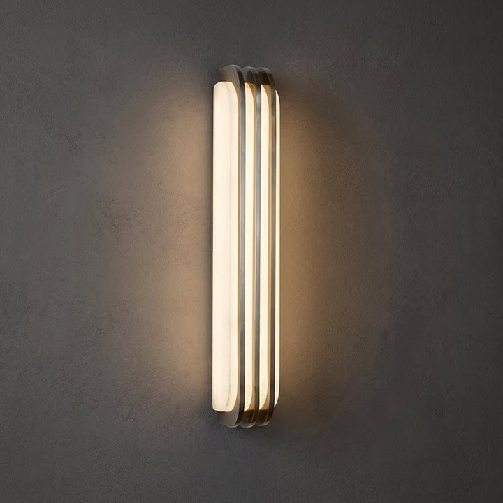 Virex Layered Alabaster Wall Light - Vakkerlight
