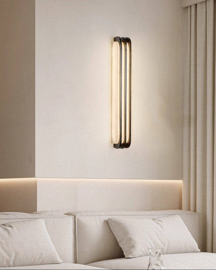 Virex Layered Alabaster Wall Light - Vakkerlight