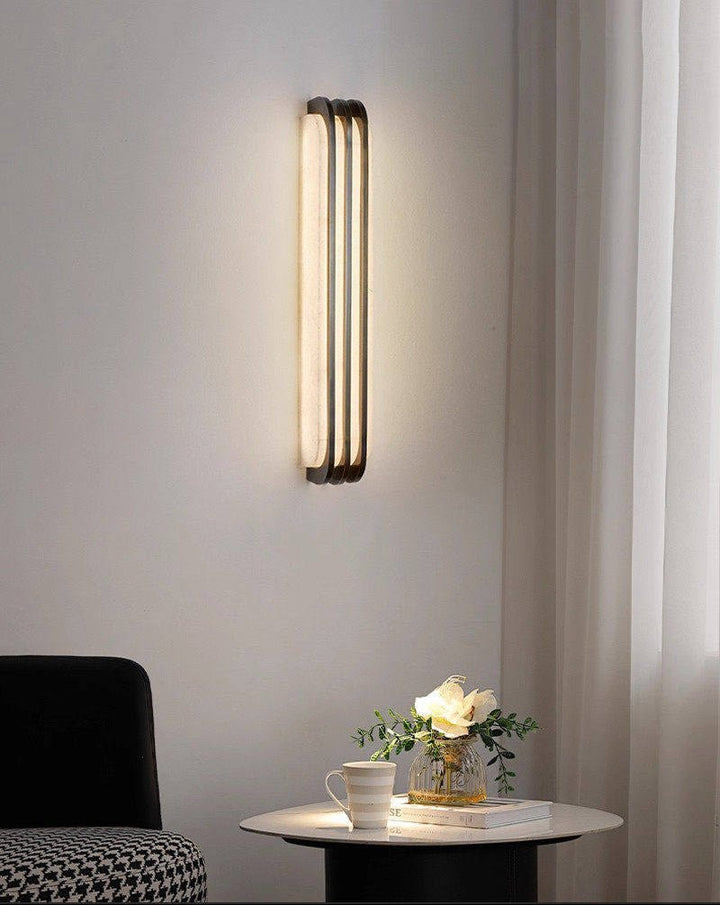 Virex Layered Alabaster Wall Light - Vakkerlight