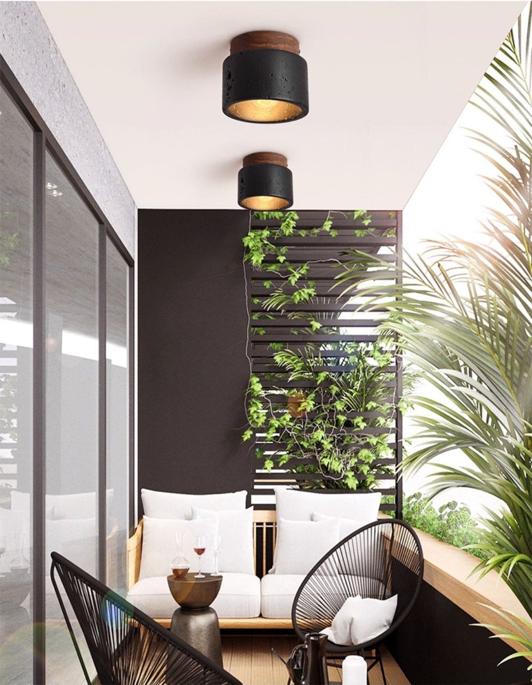 Volcanic Glow Ceiling Light - Vakkerlight