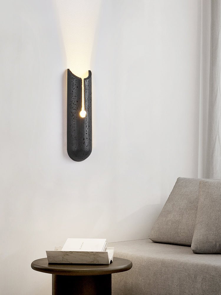 Vulca Split Stone Wall Light - Vakkerlight