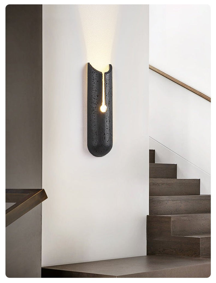 Vulca Split Stone Wall Light - Vakkerlight