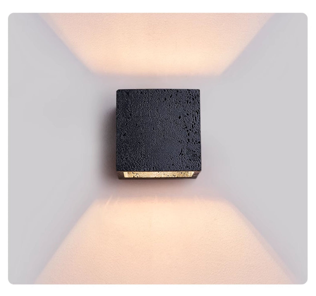 Vulcanis Cube Wall Lamp - Vakkerlight