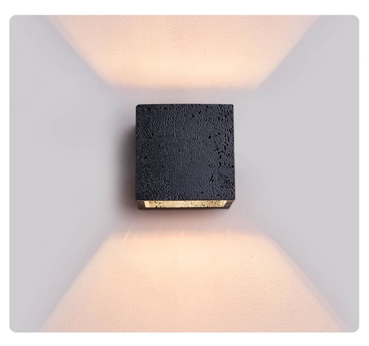 Vulcanis Cube Wall Lamp - Vakkerlight