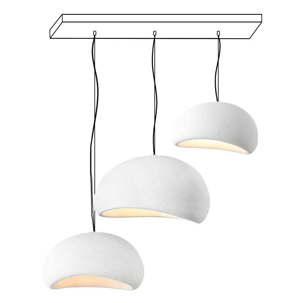 Lampadario combinato khmara grezzo