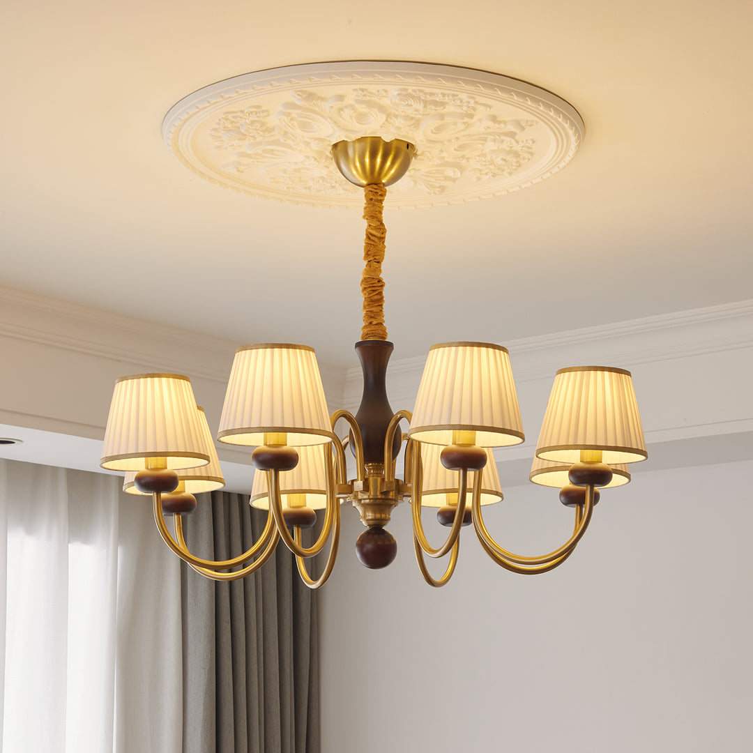 Walden Pleat Chandelier - Vakkerlight