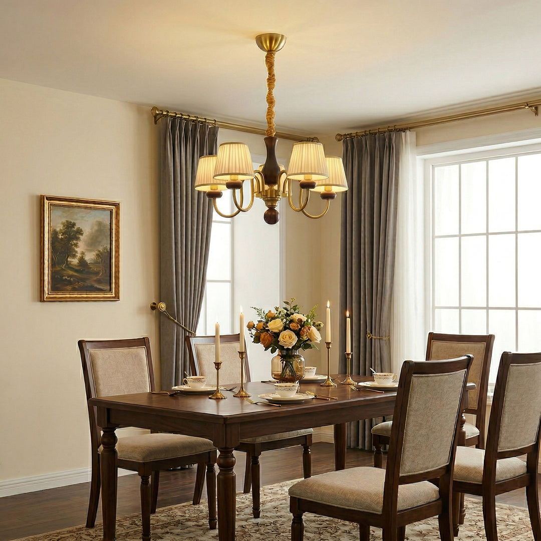 Walden Pleat Chandelier - Vakkerlight