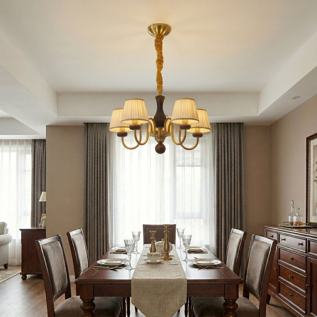 Walden Pleat Chandelier - Vakkerlight