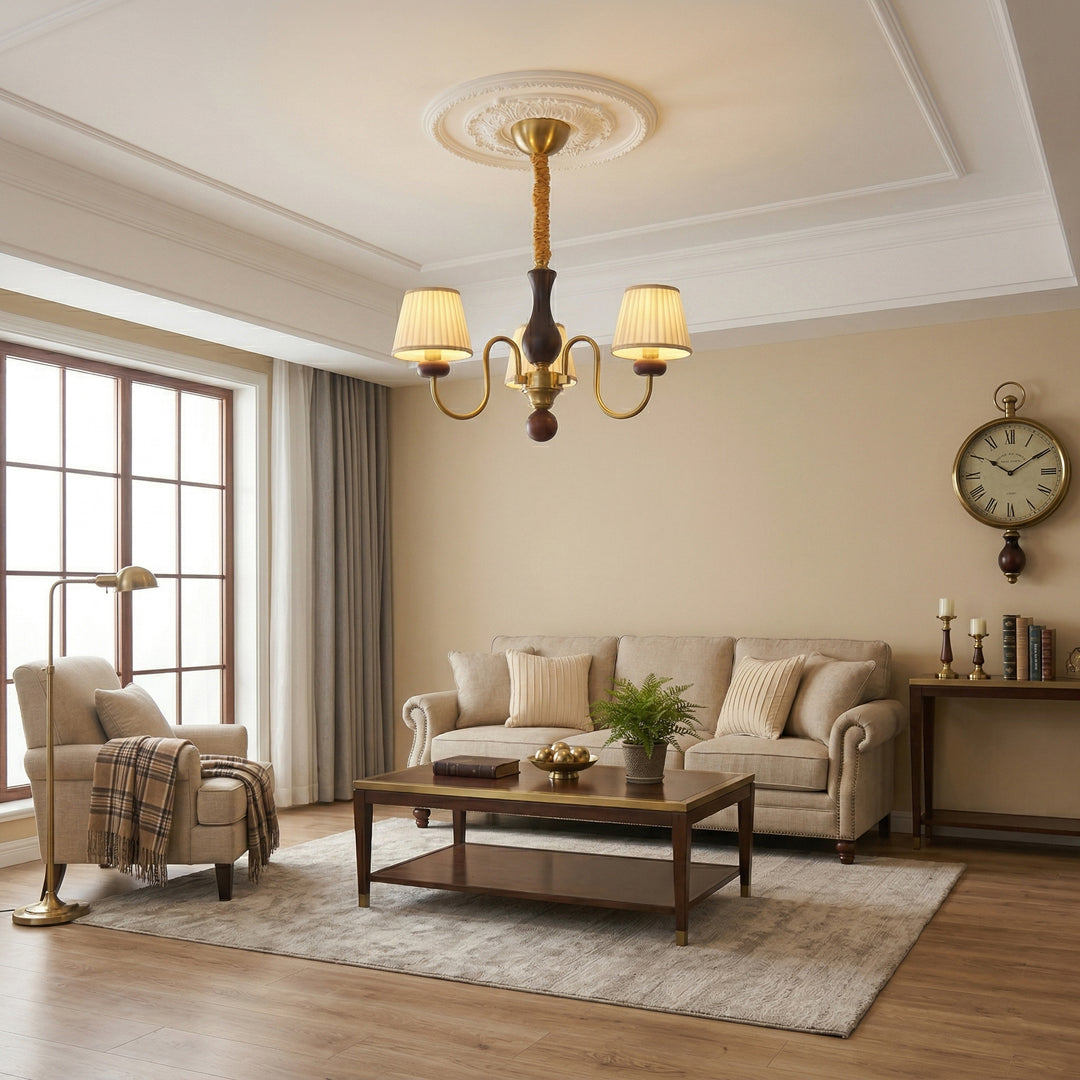 Walden Pleat Chandelier - Vakkerlight
