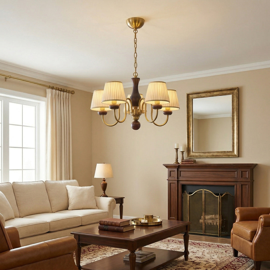 Walden Pleat Chandelier - Vakkerlight