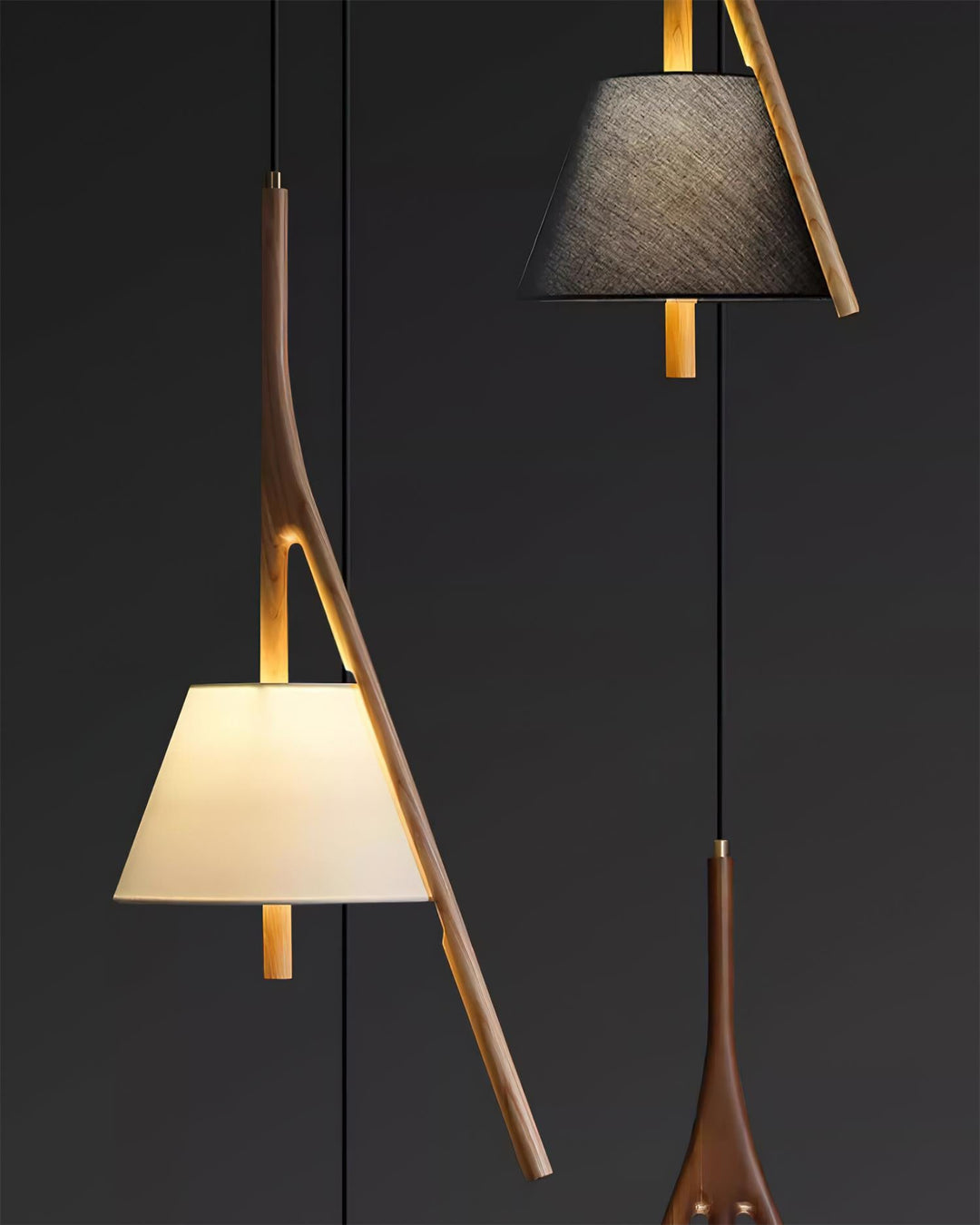 Nanzhi Wood Pendant Lamp