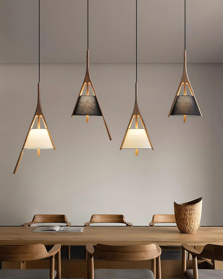 Nanzhi Wood Pendant Lamp