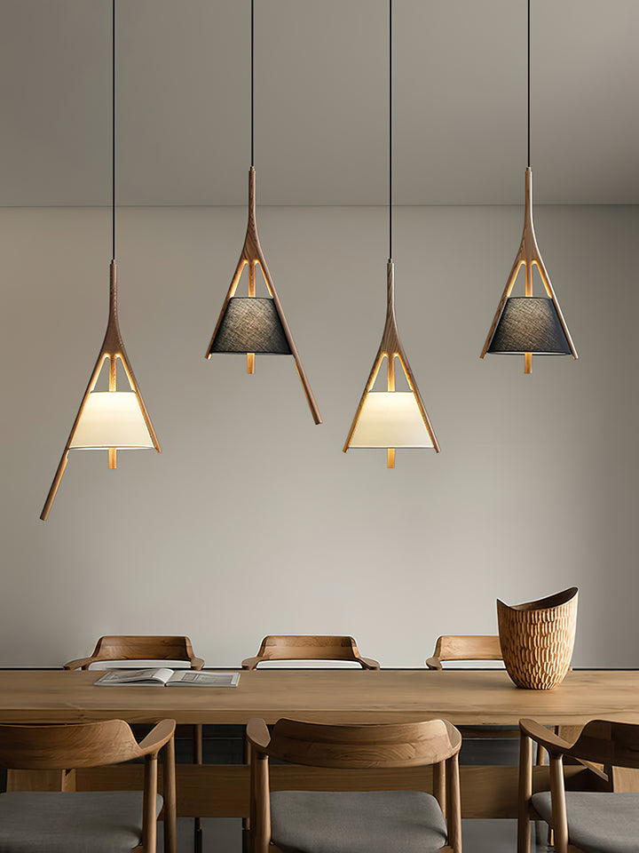 Nanzhi Wood Pendant Lamp