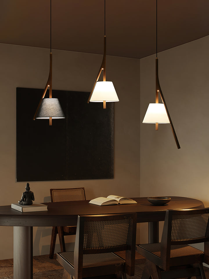 Nanzhi Wood Pendant Lamp