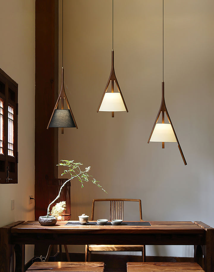 Nanzhi Wood Pendant Lamp