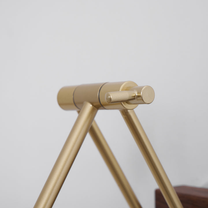 Walnut Color Linear Adjustable Wall Light - Vakkerlight