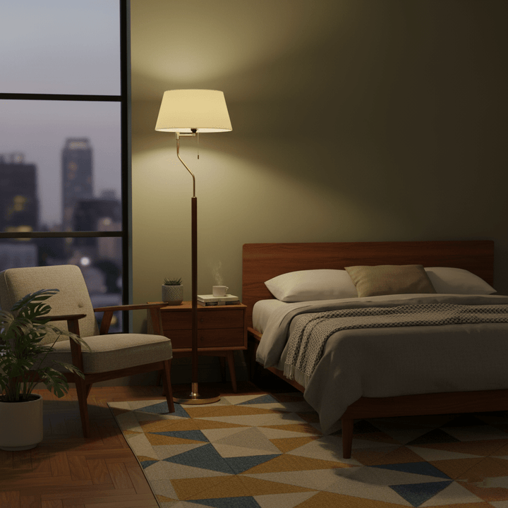 Walnut Whisper Floor Lamp - Vakkerlight