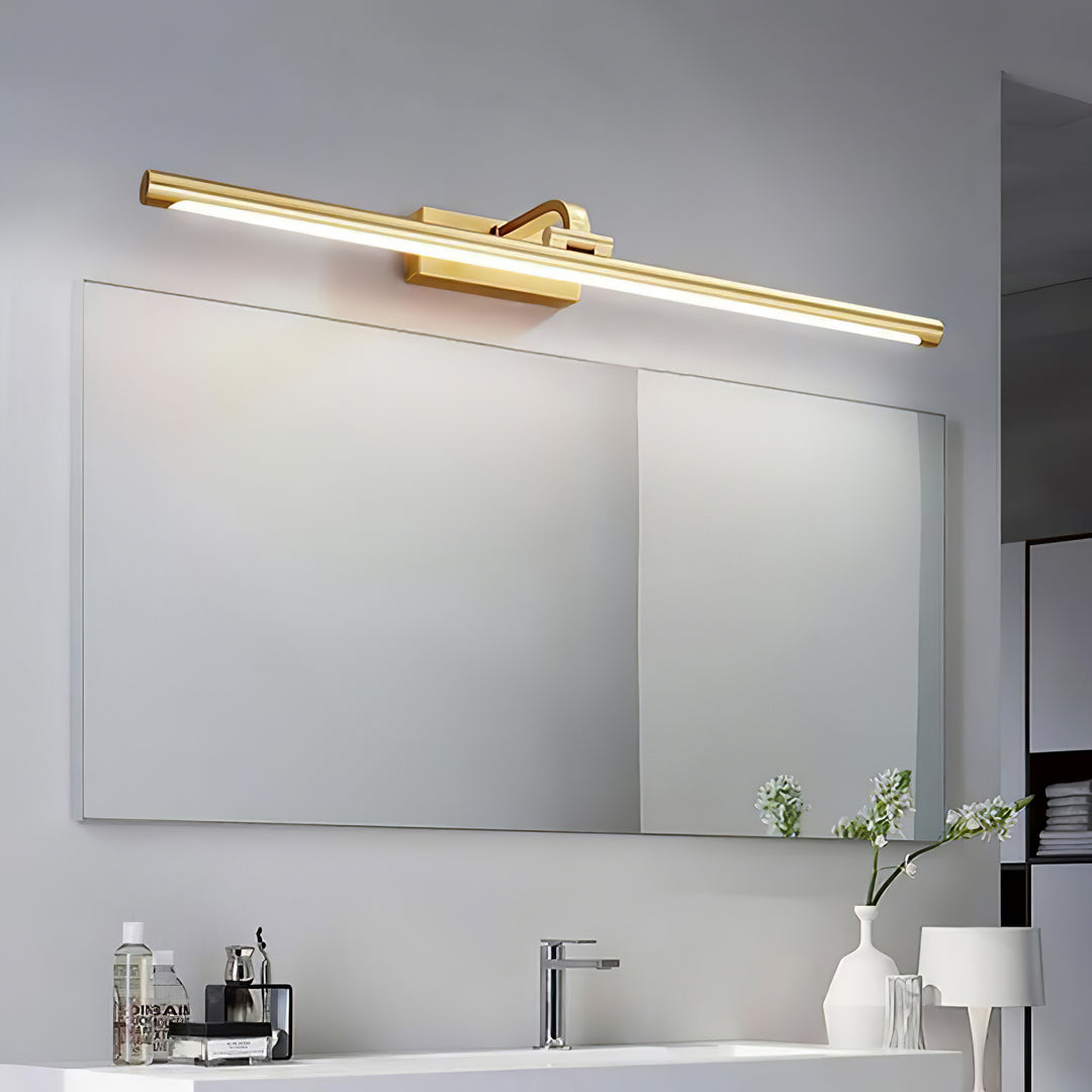 Walnut Color Linear LED Wall Light - Vakkerlight