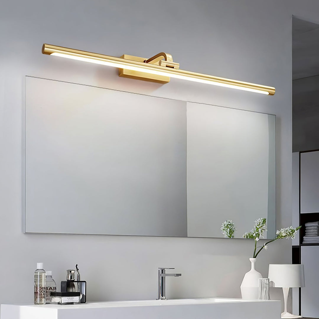 Walnut Color Linear LED Wall Light - Vakkerlight