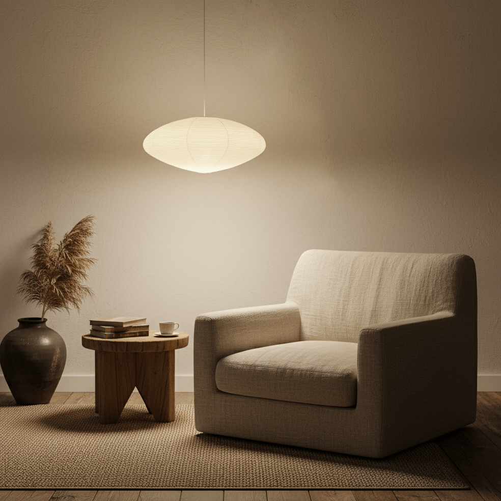 Washi Paper 15A Swag Light - Vakkerlight