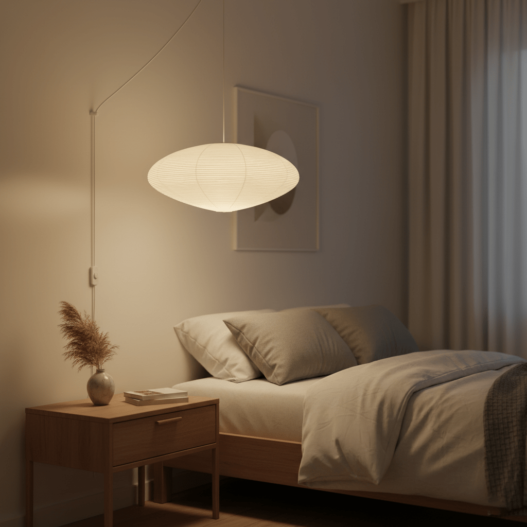 Washi Paper 15A Swag Light - Vakkerlight