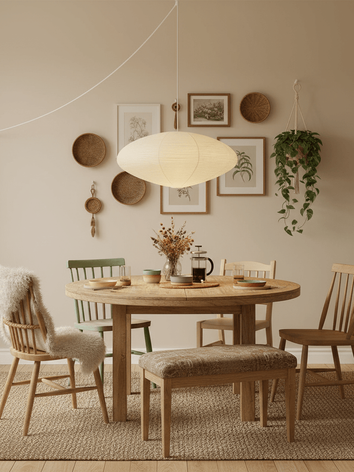 Washi Paper 15A Swag Light - Vakkerlight