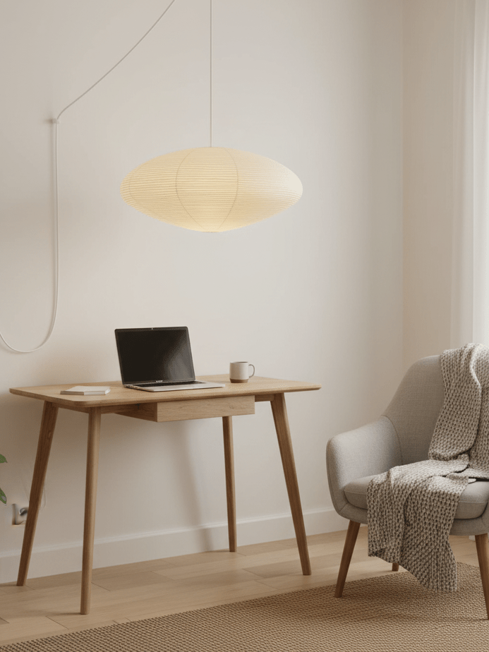 Washi Paper 15A Swag Light - Vakkerlight