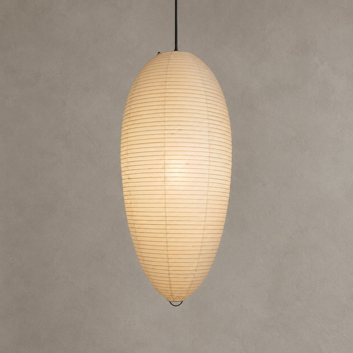 Washi Paper Chestnut Pendant Lamp – detail 33