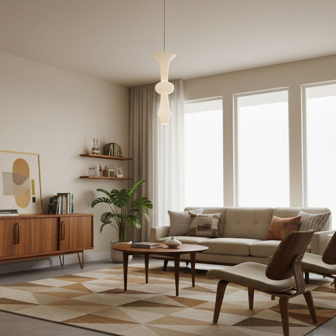 Washi Paper E Pendant Light - Vakkerlight