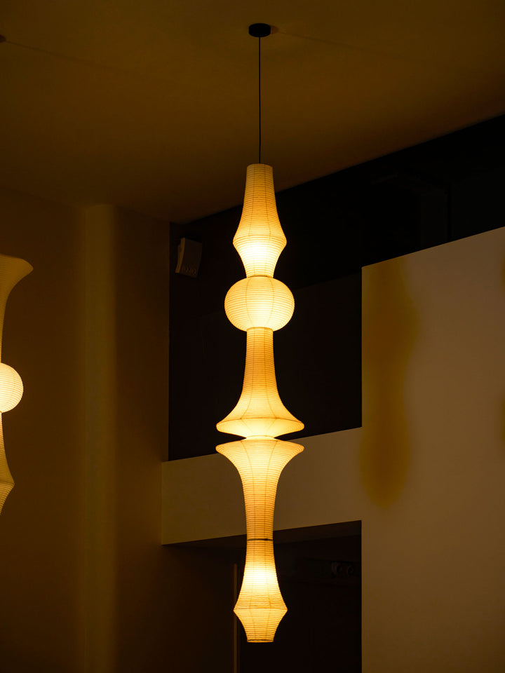 Washi Paper E Pendant Light - Vakkerlight