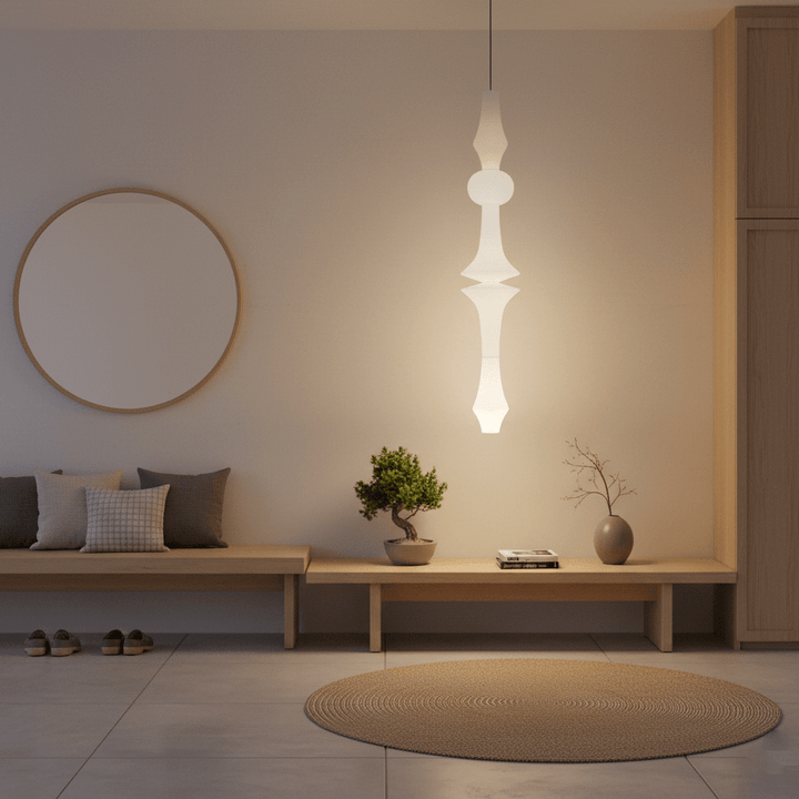 Washi Paper E Pendant Light - Vakkerlight