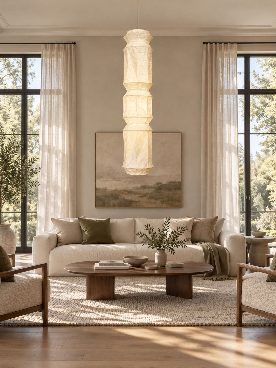 Washi Paper L6 Pendant Light