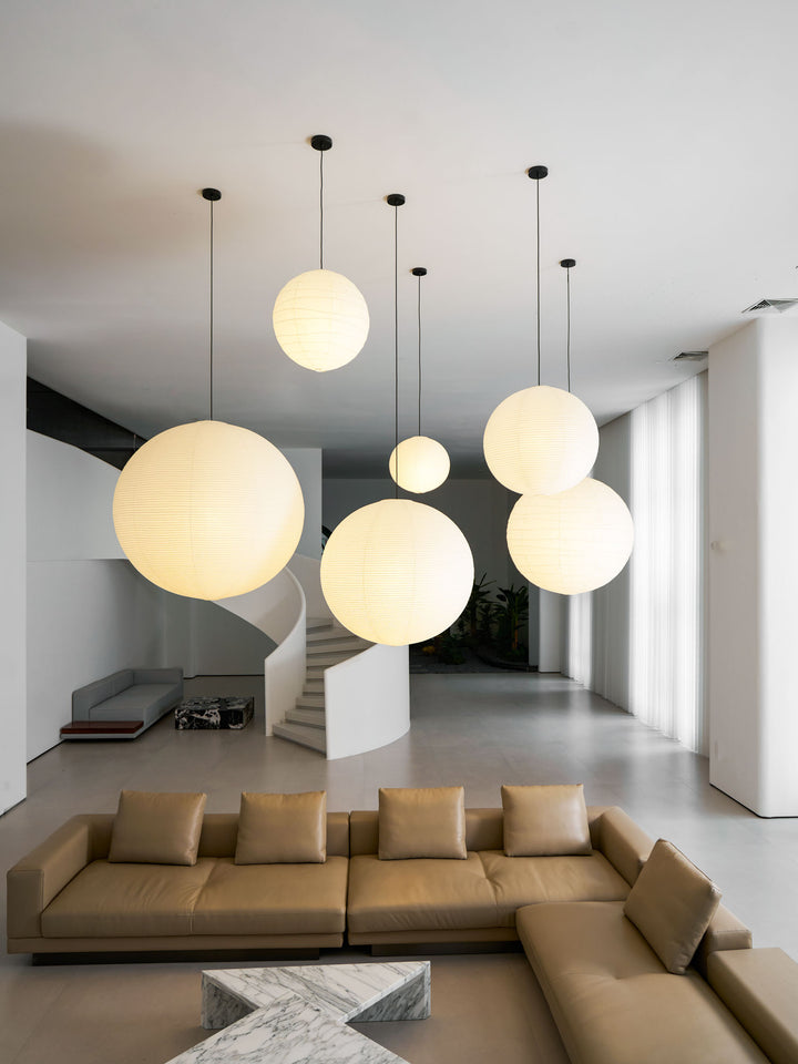 Washi Paper Round Series Pendant Lamp - Vakkerlight
