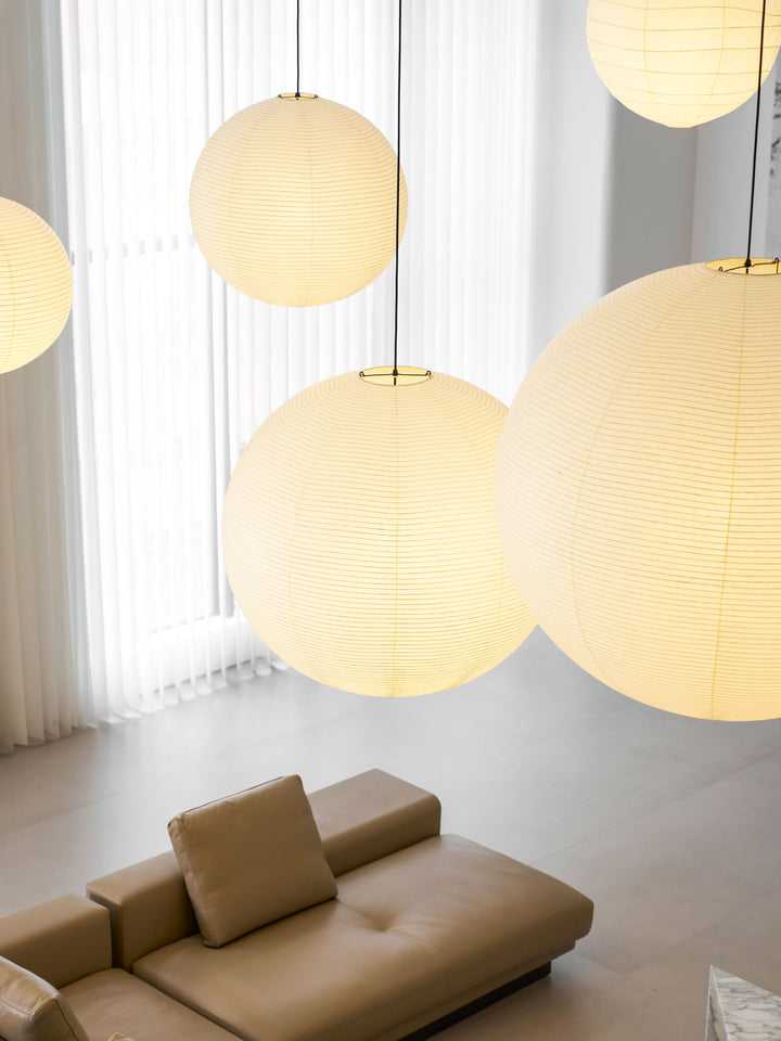 Washi Paper Round Series Pendant Lamp - Vakkerlight