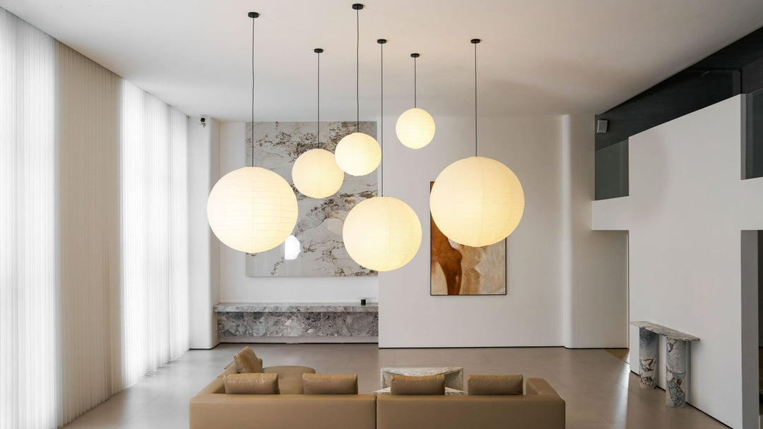 Washi Paper Round Series Pendant Lamp - Vakkerlight