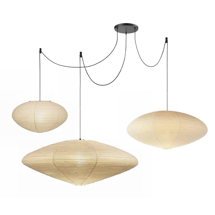 Washi Paper 15A 21A 26A Pendant Light - Vakkerlight