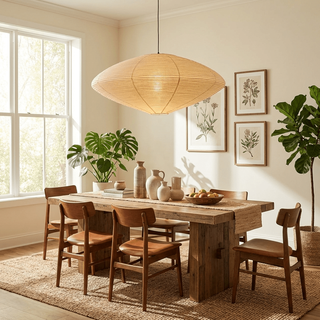 Washi Paper 15A 21A 26A Pendant Light