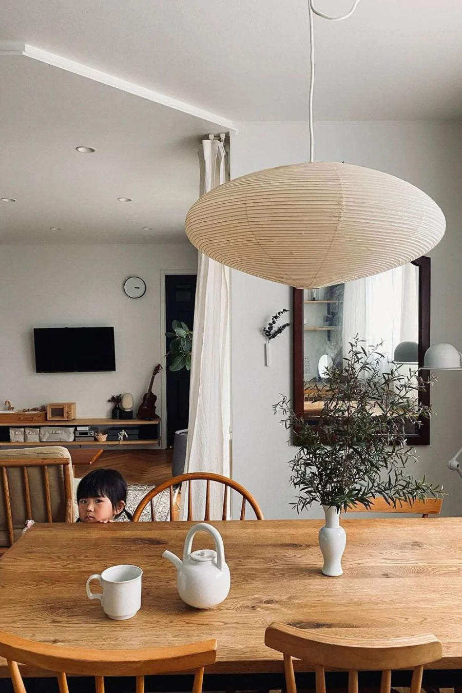 Washi Paper 15A Pendant Light