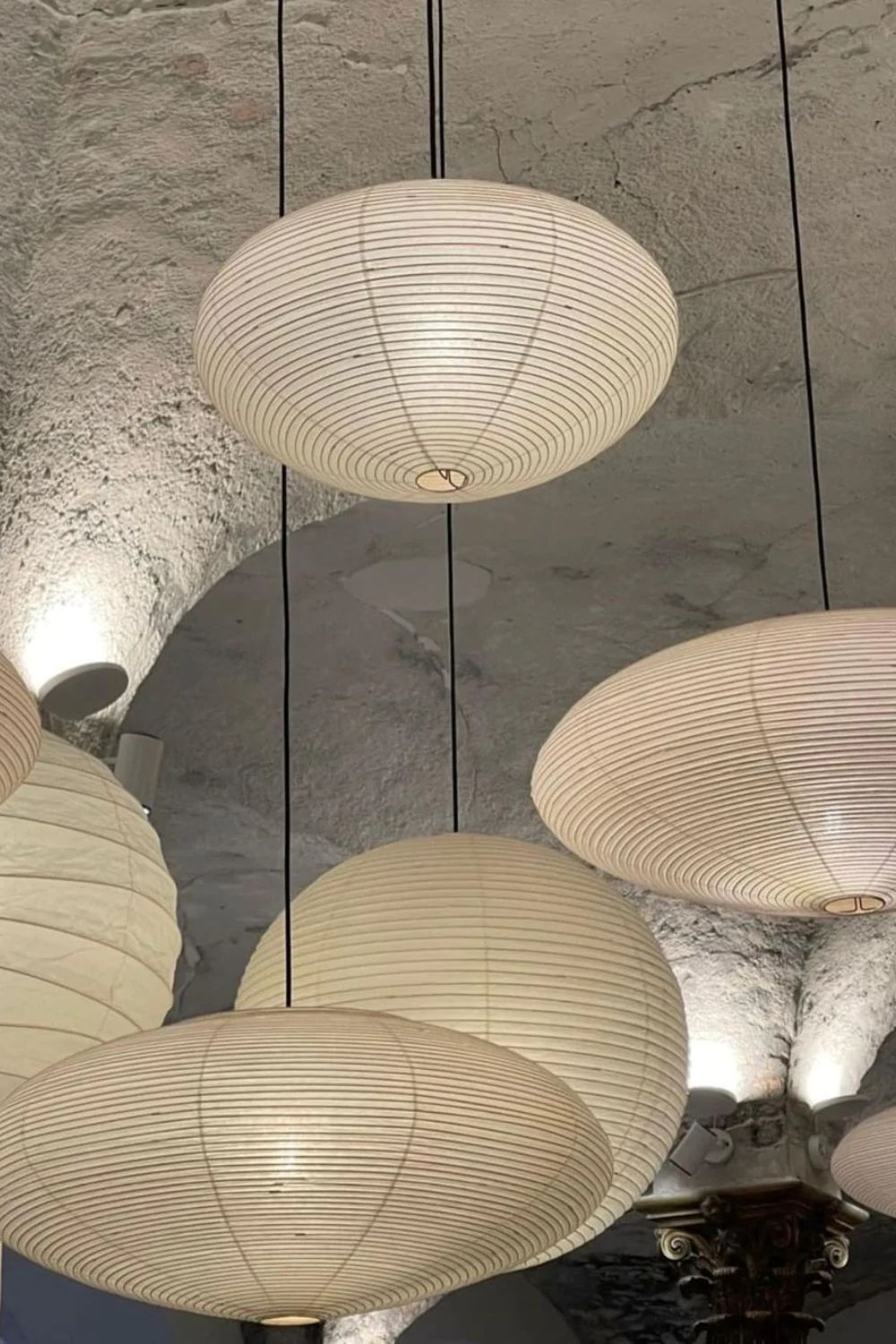 Washi Paper 15A Pendant Light