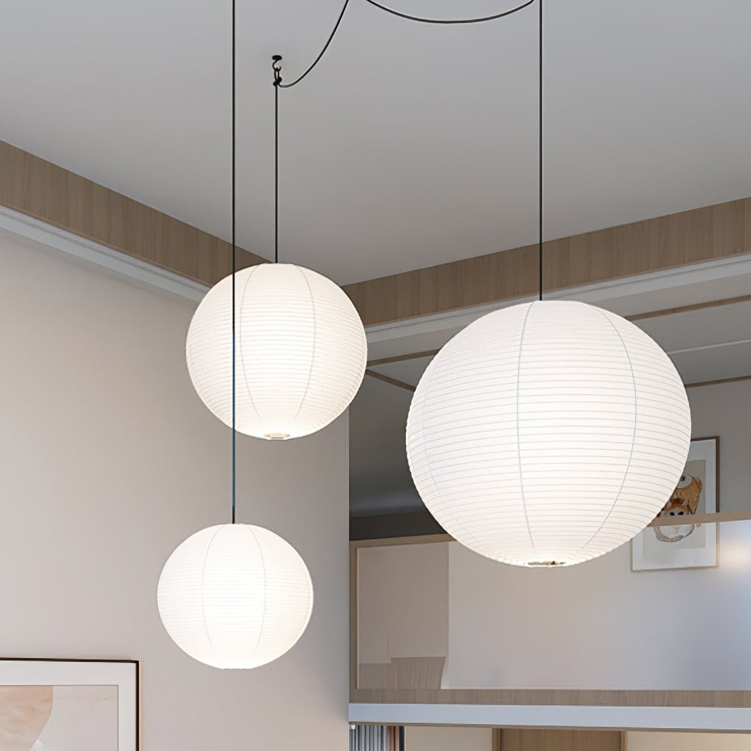 Akari A Pendant Swag Light - Vakkerlight