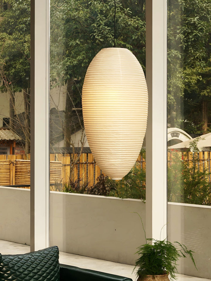 Washi Paper Chestnut Pendant Lamp - Vakkerlight