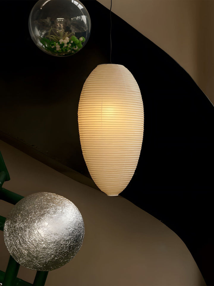 Washi Paper Chestnut Pendant Lamp - Vakkerlight